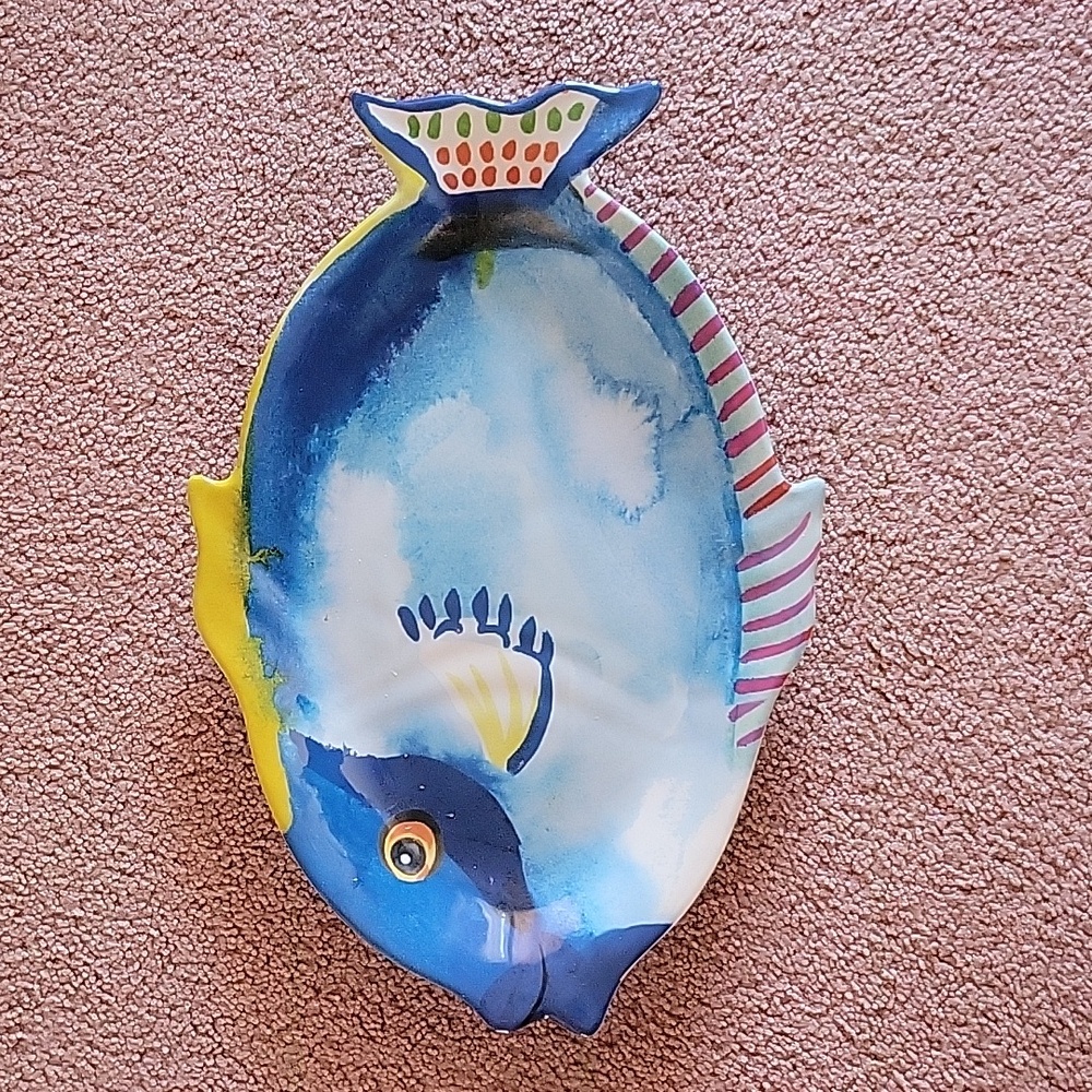 Pier 1 Imports Fish Plate Dish